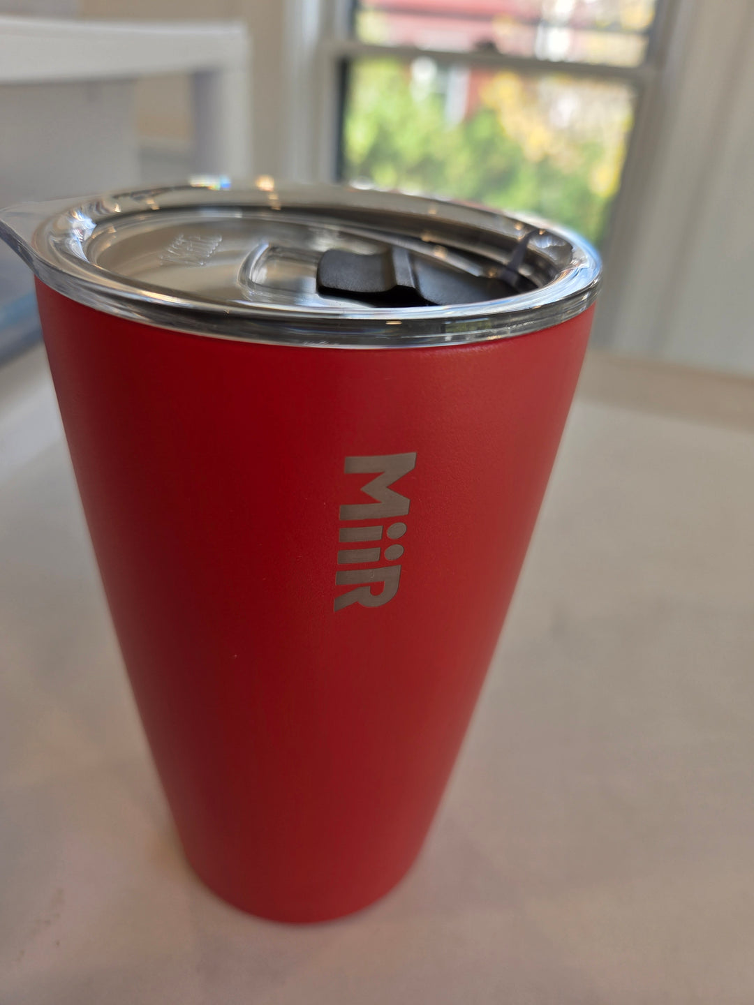 Coffee Exchange 12 oz. MiiR Travel Cup "Cascara Red"