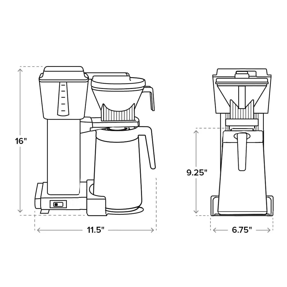 Technivorm Moccamaster KBGT Coffee Brewer