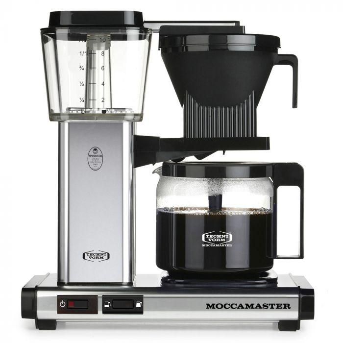 Technivorm Moccamaster - KBG Coffee Brewer, Polished Silver